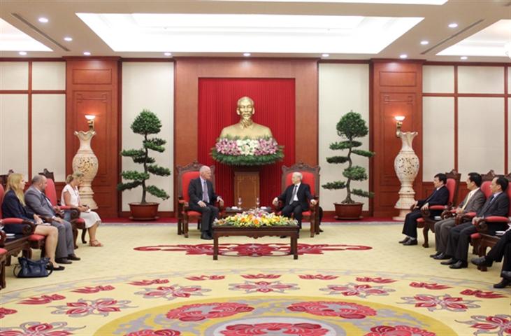 ແຜນນະໂຍບາຍສະເໝີຕົ້ນສະເໝີປາຍຂອງພັກແລະລັດຫວຽດນາມຖືເປັນສຳຄັນການພັດທະນາການພົວພັນກັບອີຢູ